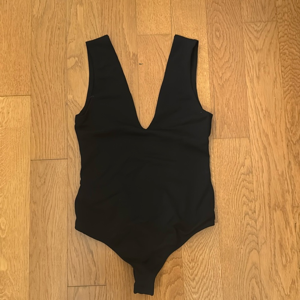 Free people black bodysuit